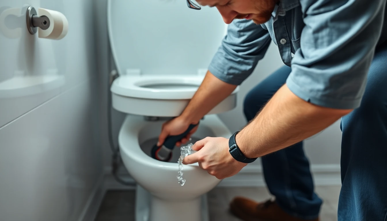 Clogged Toilet Repair